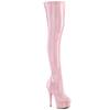 Pleaser - DELIGHT3000HWR Bottes cuissardes à plateforme - Rose Product image